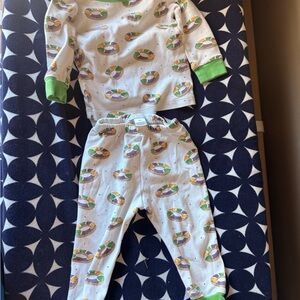 Mardi Gras King cake pajamas size 12months